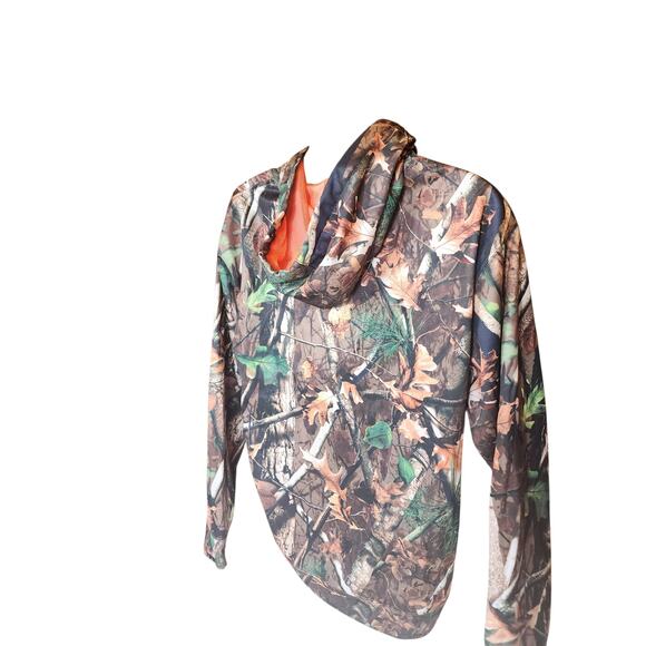 Polaris Camo Hoodie Large Pursuit Hunting Pullover Sweatshirt Fleece Gorpcore - Picture 14 of 16